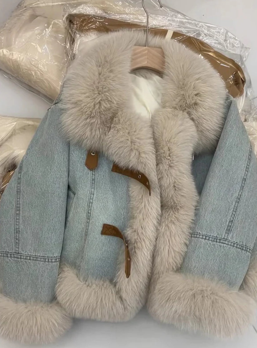 Virale Jeans - Felljacke