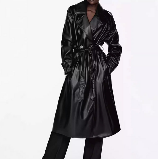 Leather Trench